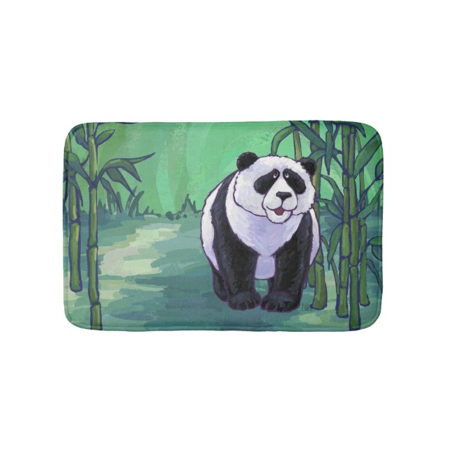 Panda Bear Gifts & Accessories Bathroom Mat (Front)