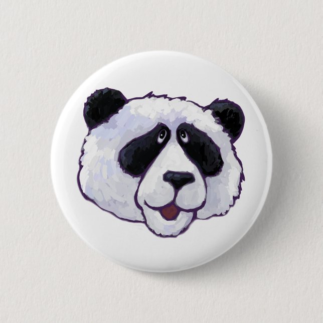 Panda Bear Gifts & Accessories Button (Front)