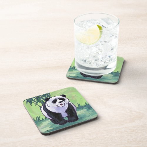 Panda Bear Gifts  Accessories Drink Coaster