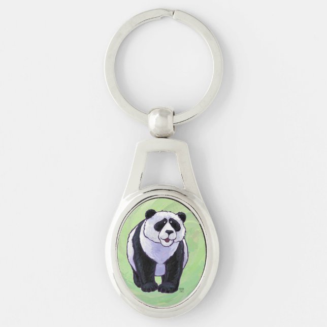 Panda Bear Gifts & Accessories Keychain (Front)