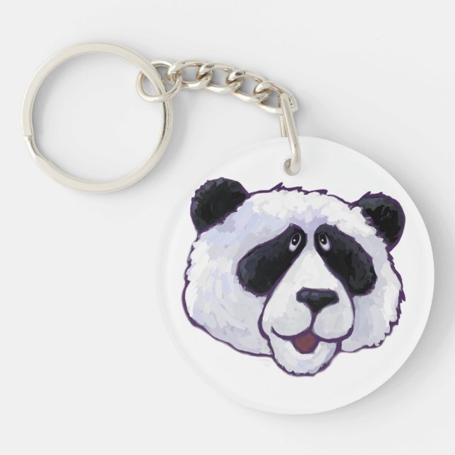 Panda Bear Gifts & Accessories Keychain (Front)