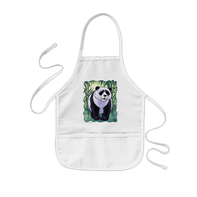Panda Bear Gifts & Accessories Kids' Apron (Front)