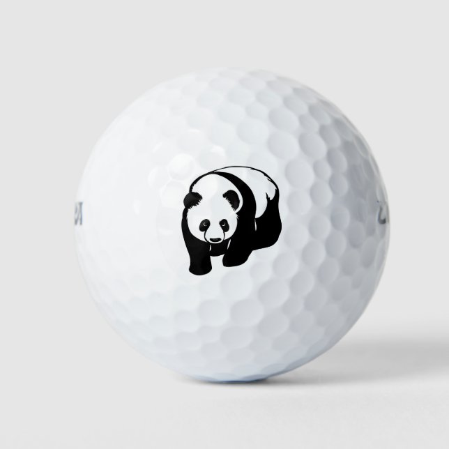 Panda Bear Golf Balls (Front)