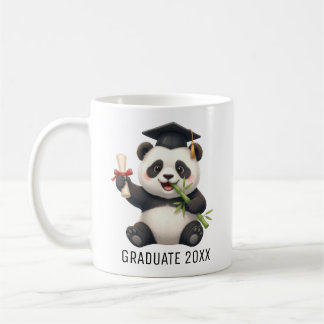 Panda Bear Graduation Coffee Mug
