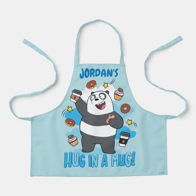 Panda Bear - Hug in a Mug! Apron (Front)