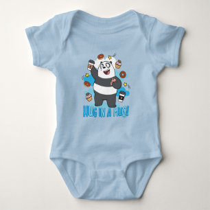 Panda Bear - Hug in a Mug! Baby Bodysuit
