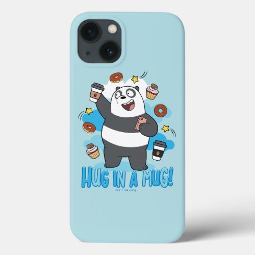 Panda Bear _ Hug in a Mug iPhone 13 Case