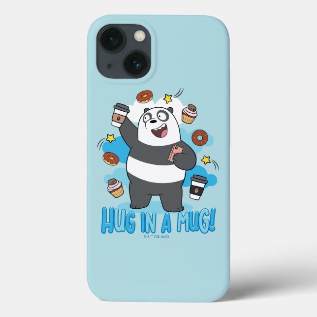Panda Bear - Hug in a Mug! Case-Mate iPhone Case (Back)