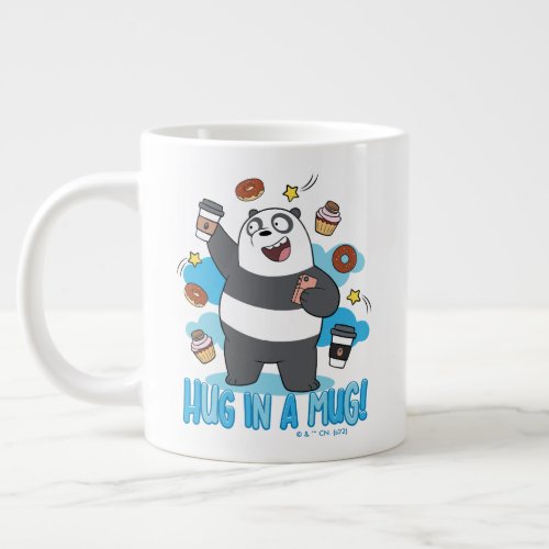 Panda Bear _ Hug in a Mug Giant Coffee Mug