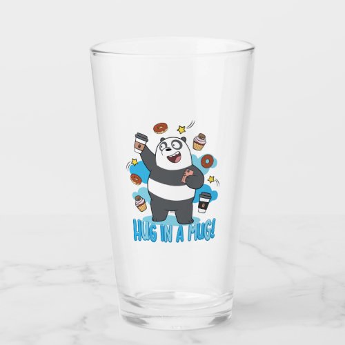 Panda Bear _ Hug in a Mug Glass