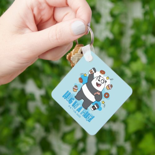 Panda Bear _ Hug in a Mug Keychain