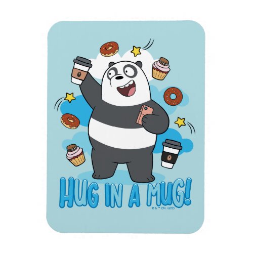 Panda Bear _ Hug in a Mug Magnet