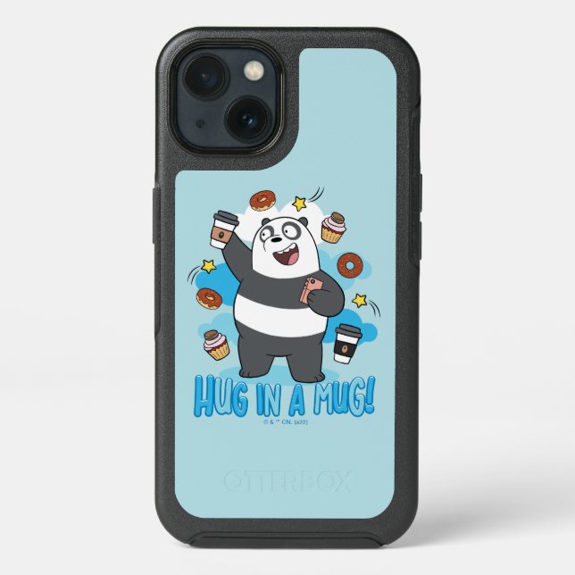 Panda Bear - Hug in a Mug! Otterbox iPhone Case (Back)