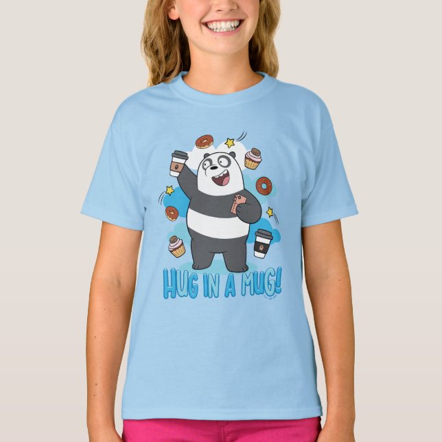 Panda Bear - Hug in a Mug! T-Shirt (Front)