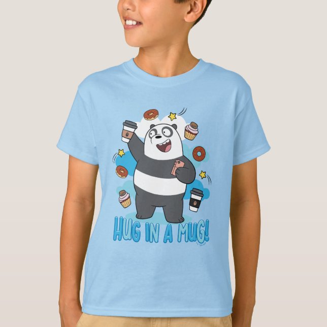Panda Bear - Hug in a Mug! T-Shirt (Front)