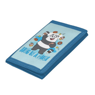 Panda Bear - Hug in a Mug! Tri-fold Wallet