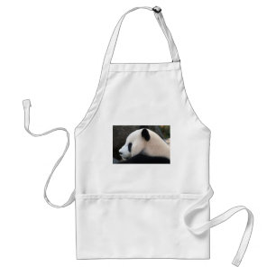 Panda Bear Hugs Adult Apron