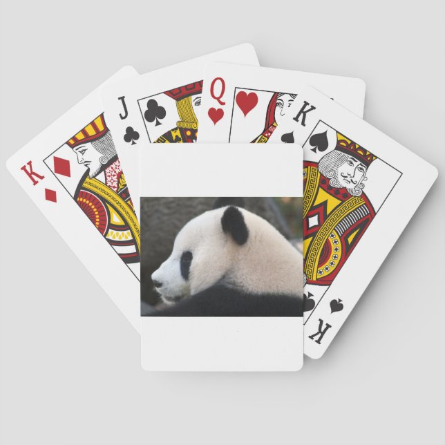 Panda Bear Hugs Poker Cards (Back)
