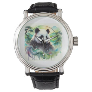 Panda Bear in Serenity22 200824AREF117 - Watercolo Watch