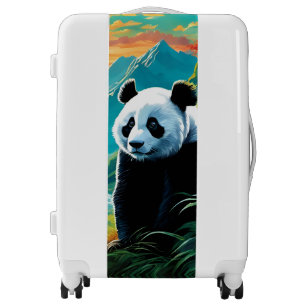 ZICANCN Funny Pandas Pink Unisex Large Duffle Bag for Travel