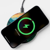 Panda Bear in the clouds Wireless Charger (Phone)