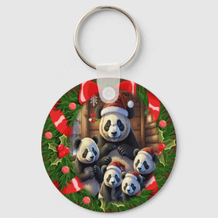 Panda Bear Keychain