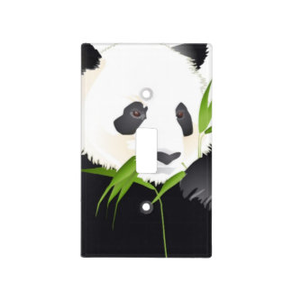 Panda Bear Light Switch Cover