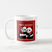 Love Hug Panda Bear, Bubu Dudu Coffee Mug Panda and Brownie Bear Couple 