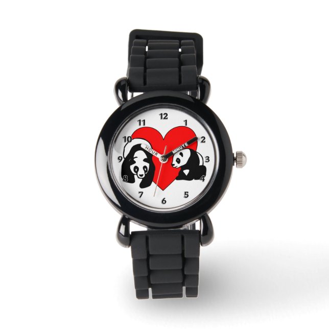 Panda Bear Love Watch (Front)