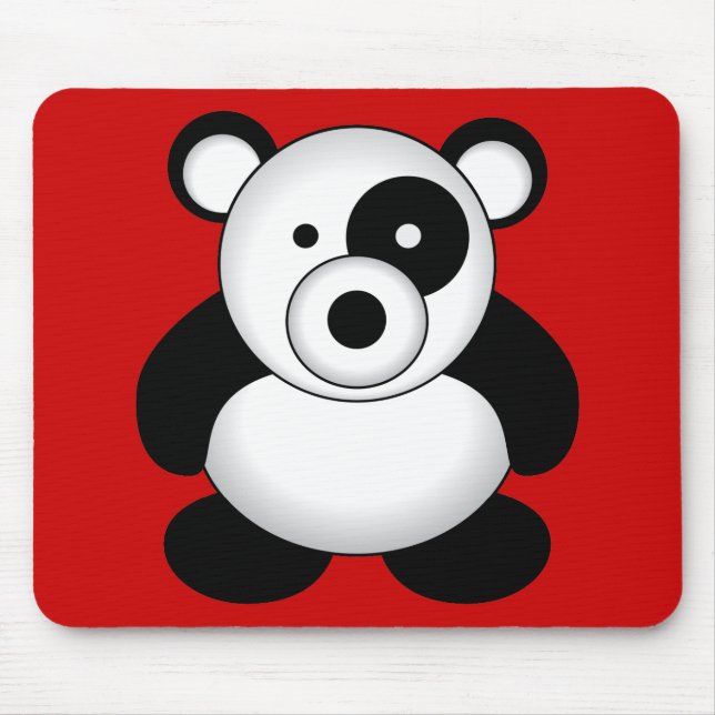 Panda Bear Mousepad (Front)