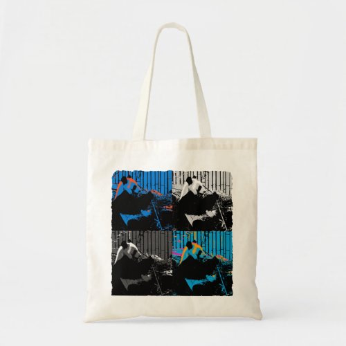 Panda Bear Multi_panel Modern Art Design Tote Bag