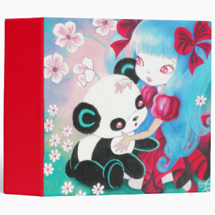 Panda Bear Paradise Binder