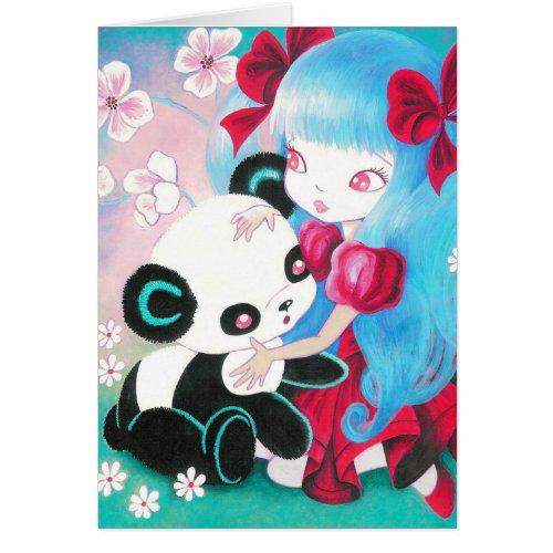 Panda Bear Paradise Cards