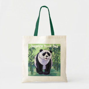 Panda Bear Personalized Book Bag