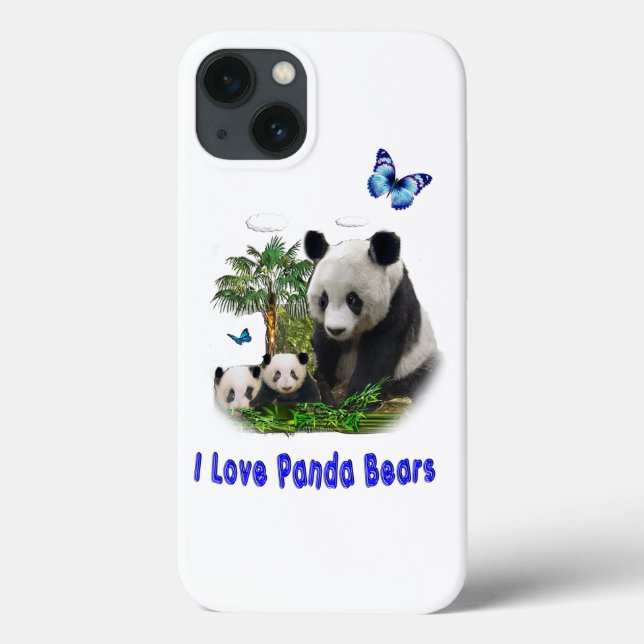 Panda Bear phone cases (Back)