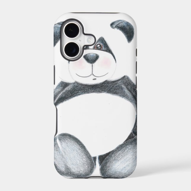 Panda Bear Picture iPhone Case (Back)