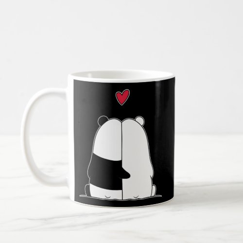 Panda Bear Polar Bear Love Day Coffee Mug
