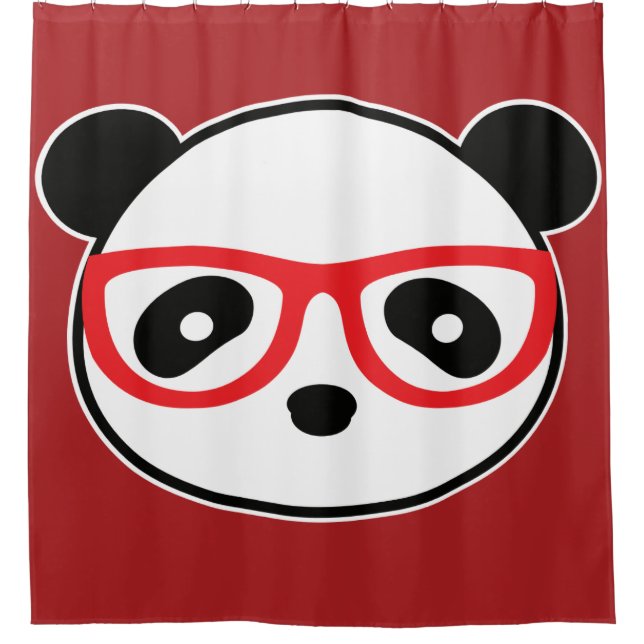 Panda Bear Shower Curtain - Home Decor (Front)