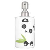 Panda Bear Soap Dispenser & Toothbrush Holder (Front)