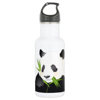 Panda Bear Stainless Steel Water Bottle