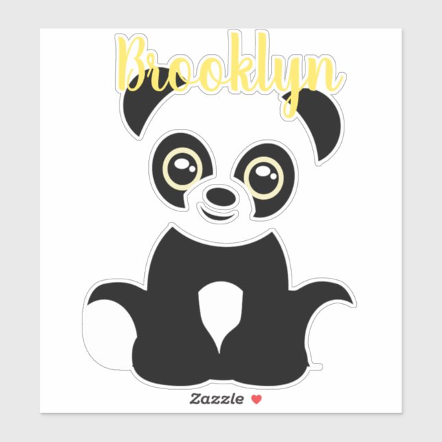 Panda Bear Sticker (Sheet)