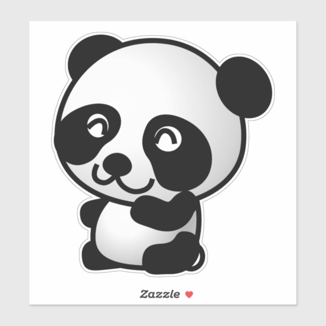 Panda Bear Sticker (Sheet)