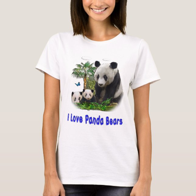 Panda Bear t-shirts (Front)