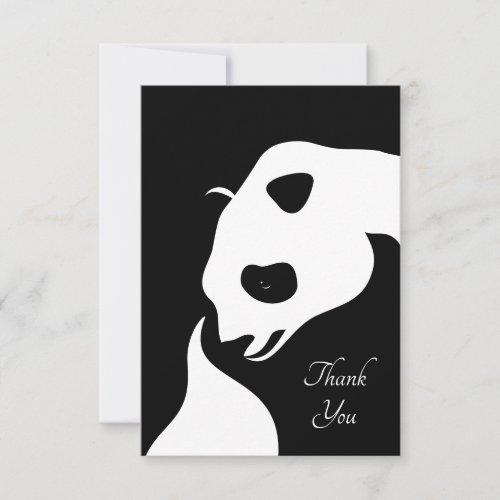 Panda Bear Thank You Cards