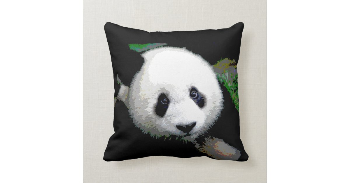 panda bear pillow