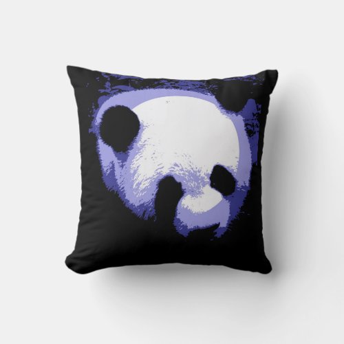 Panda Bear Throw Pillow