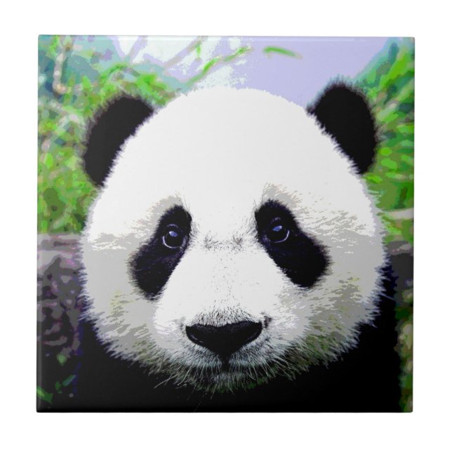 Panda Bear Tile (Front)