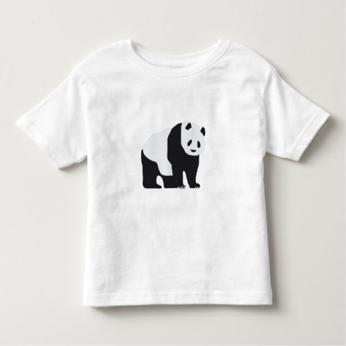 Panda Bear Toddler T_shirt