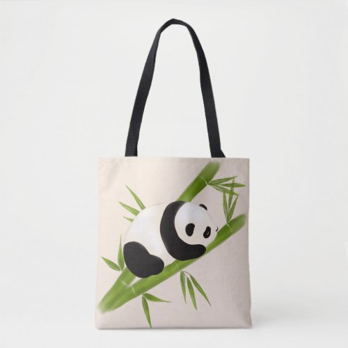 Panda Bear Tote Bag