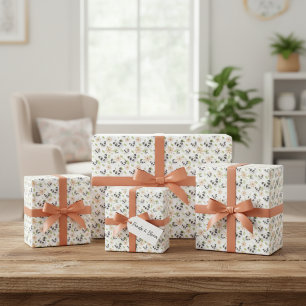 Panda Bear Trio Wrapping Paper Sheets